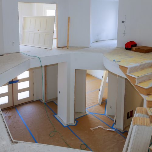 Interior construction of housing